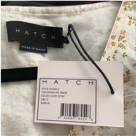 NEW Hatch Maternity Emmeline Dress in Ivory Ditsy NWT Size 0 - Picture 5 of 5